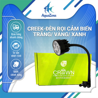 Đèn rọi cảm biến bể cá thủy sinh Creek - Màu trắng / xanh / vàng