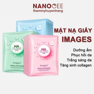 Mặt Nạ Giấy HA Dưỡng Ẩm Cấp Nước Làm Trắng Da - NANOCEE OFFICIAL