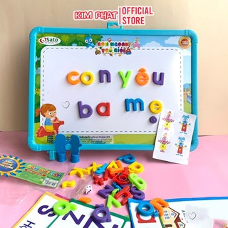 Bộ chữ cái & số nam châm - Đồ chơi giáo dục - con ngoan trò giỏi, giúp con nhận biết