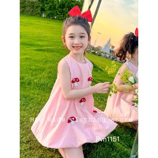 Váy/Đầm ba lỗ mùa hè cho bé gái dáng bí cực xinh size 10-30kg