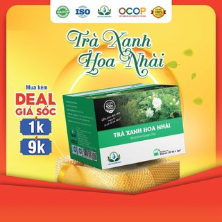 Trà Hoa Nhài (Hoa Lài) Trà Xanh Siêu Thị Thiên Nhiên Giúp Giảm Stress, Chống Oxy Hóa, Giảm Cân 100g