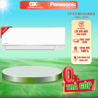 CU/CS-RU12AKH-8 - MIỄN PHÍ CÔNG LẮP - Máy Lạnh Panasonic Inverter 1.5HP XPU12XKH - GIAO TOÀN QUỐC