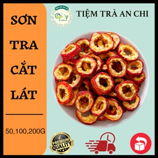  100g Trà Sơn Tra cắt lát sấy khô giúp Giảm Cân Tiêu Mỡ Chống Rụng Tóc 
