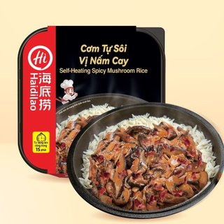 Cơm tự sôi Haidilao - Cơm Nấm Cay