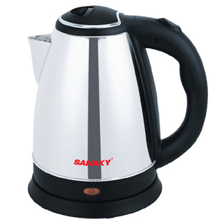 Ấm đun nước, ấm siêu tốc 1,8 lít Sanaky SNK-18NS, đun sôi nhanh, hàng chính hãng, tự động ngắt, chất liệu inox chắc chắn
