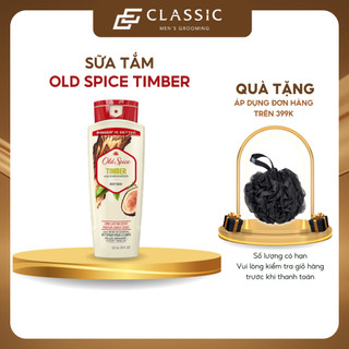 Sữa Tắm Old Spice Timber With Sandalwood 532ml - Chính hãng Mỹ