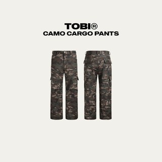 Quần Kaki Túi Hộp Ống Rộng TOBI