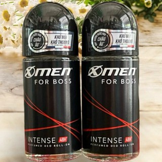 Lăn khử mùi xmen for boss intense 50ml cho nam hương nước hoa Pháp khử mùi suốt 48 giờ