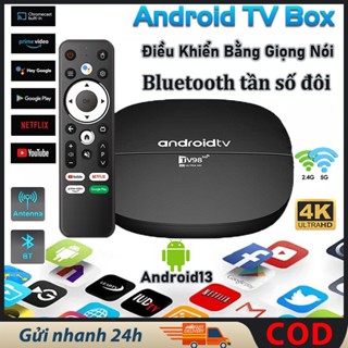 Android TV Box,Bluetooth tần số đôi kết nối wifi 5G,16G+256GB,TV 98 Hỗ trợ điều khiển bằng giọng nói,Xem mượt mà YouTube