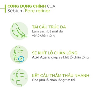 Bioderma Kem dưỡng Sebium Pore Refiner 30ml