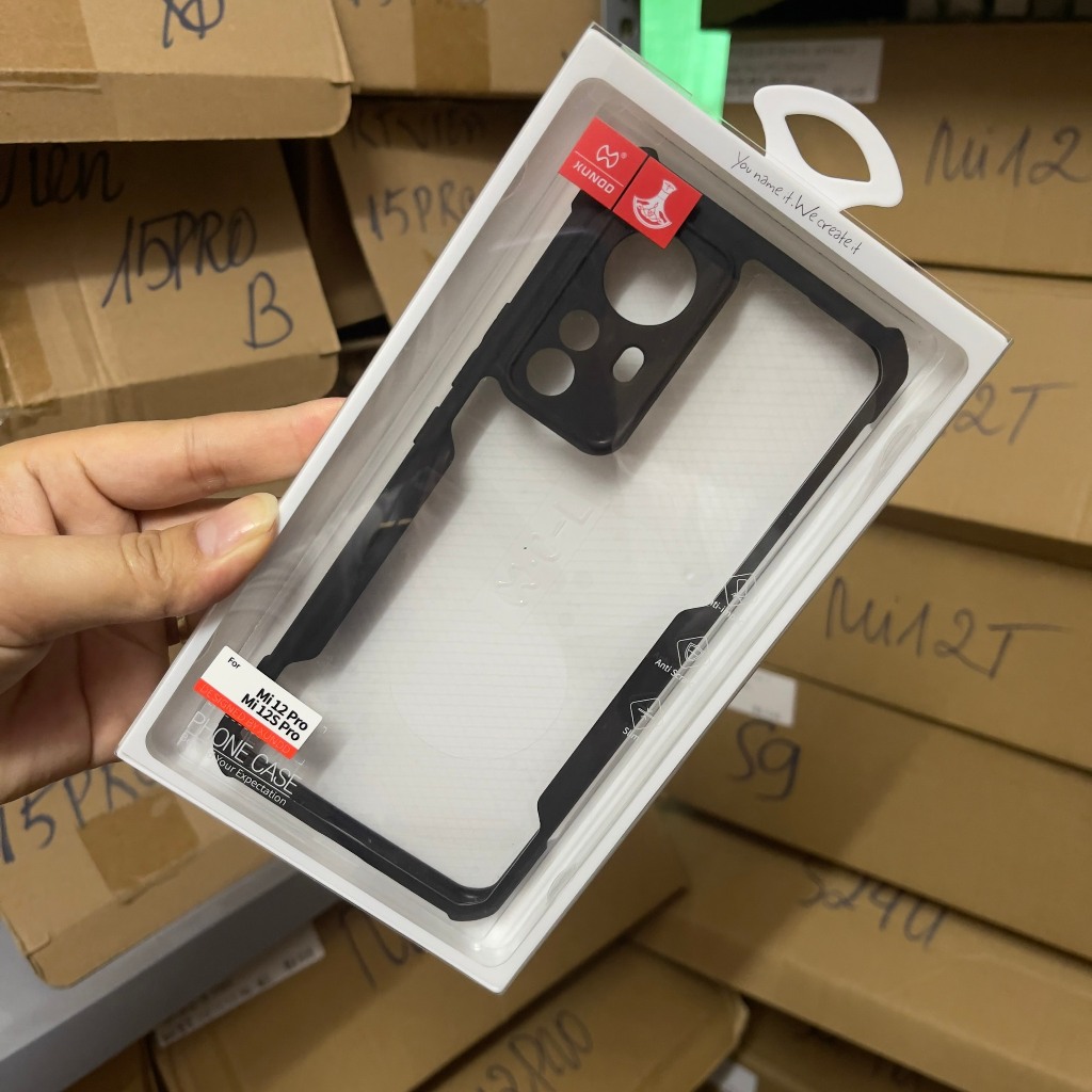 ốp lưng XUNDD xiaomi mi 12S PRO / MI 12 PRO chống sốc 4 góc bảo vệ máy