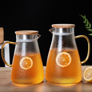 Bình thủy tinh đựng nước thủy tinh cao cấp chất liệu thủy tinh chịu nhiệt cao cấp borosilicate