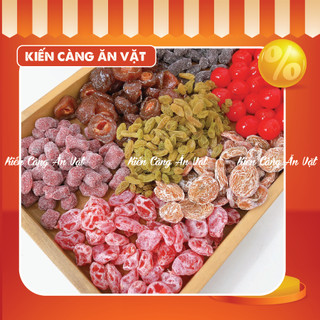 Buffet ô mai, mứt trái cây sấy các loại tự chọn