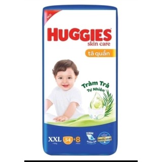 Mẫu mới - Tã quần Huggies Pant Super Jumbo M74 / L68 / XL62 / XXL56