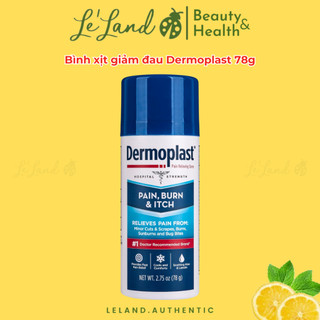 Bill US - Bình xịt giảm đau Dermoplast nhanh lành vết thương - dùng cho vết mổ, vết rạch tầng môn sinh 78g