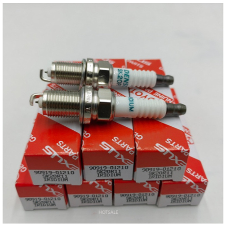 Toyota Set 4 Bugi Đánh Lửa chân ren răng dài ngắn DENSO IRIDIUM A SK20R11 Toyota Camry  ALTIS VIOS Y