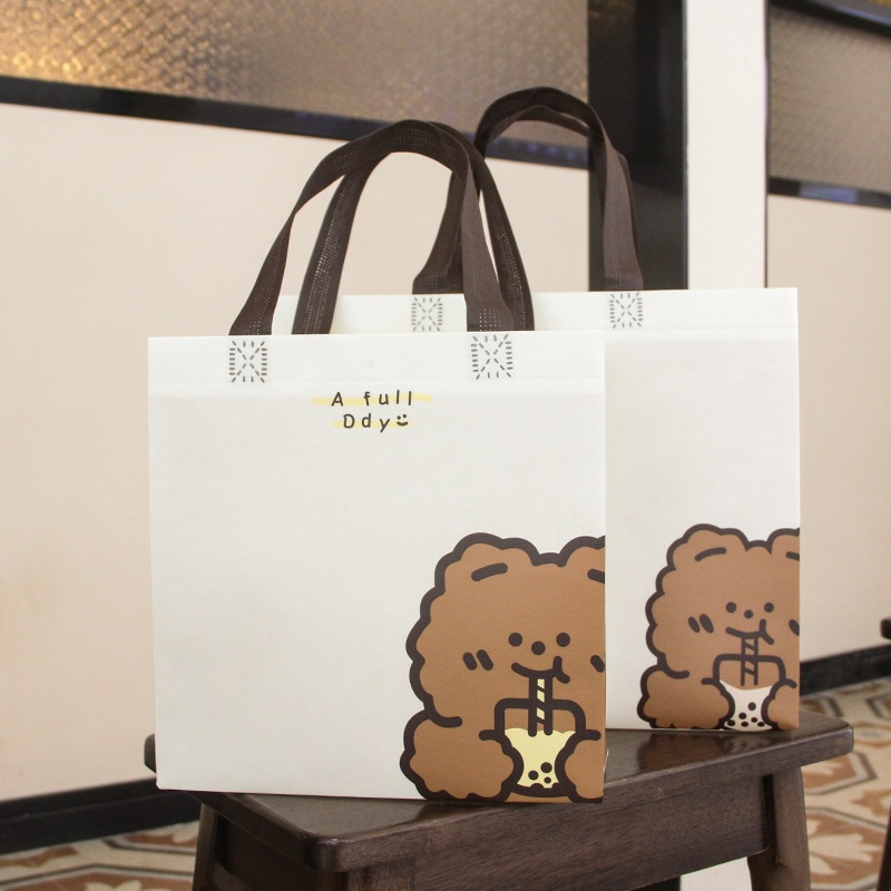 Túi quà túi đựng hộp cơm túi đa năng vải dệt BAG U TVAIDET065