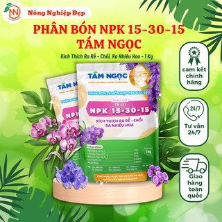 Phân làm ra hoa 15-30-15 tám ngọc 1kg | hoa ra liên tục không điểm dừng