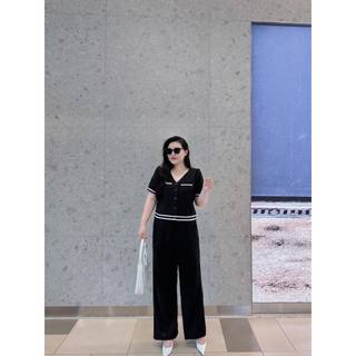Béo Design bigsize - Set bodong cổ tim bigsize