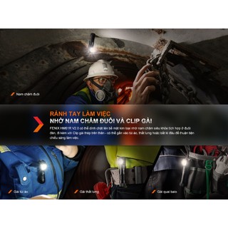 Đèn Pin Đội Đầu Fenix HM61R V2.0