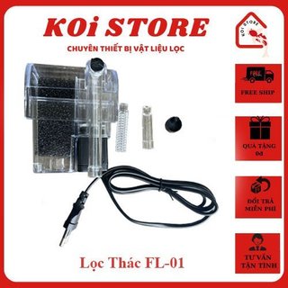 Lọc thác bể cá mini siêu trong suốt FL-01
