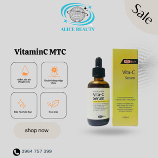 Serum Vitamin C MTC 100g  Giup Da  Mờ Sẹo Căng Sáng Mịn