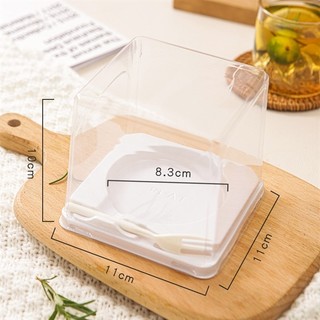 Set 50 hộp nhựa cao cấp pet xy902 có kèm dĩa ăn