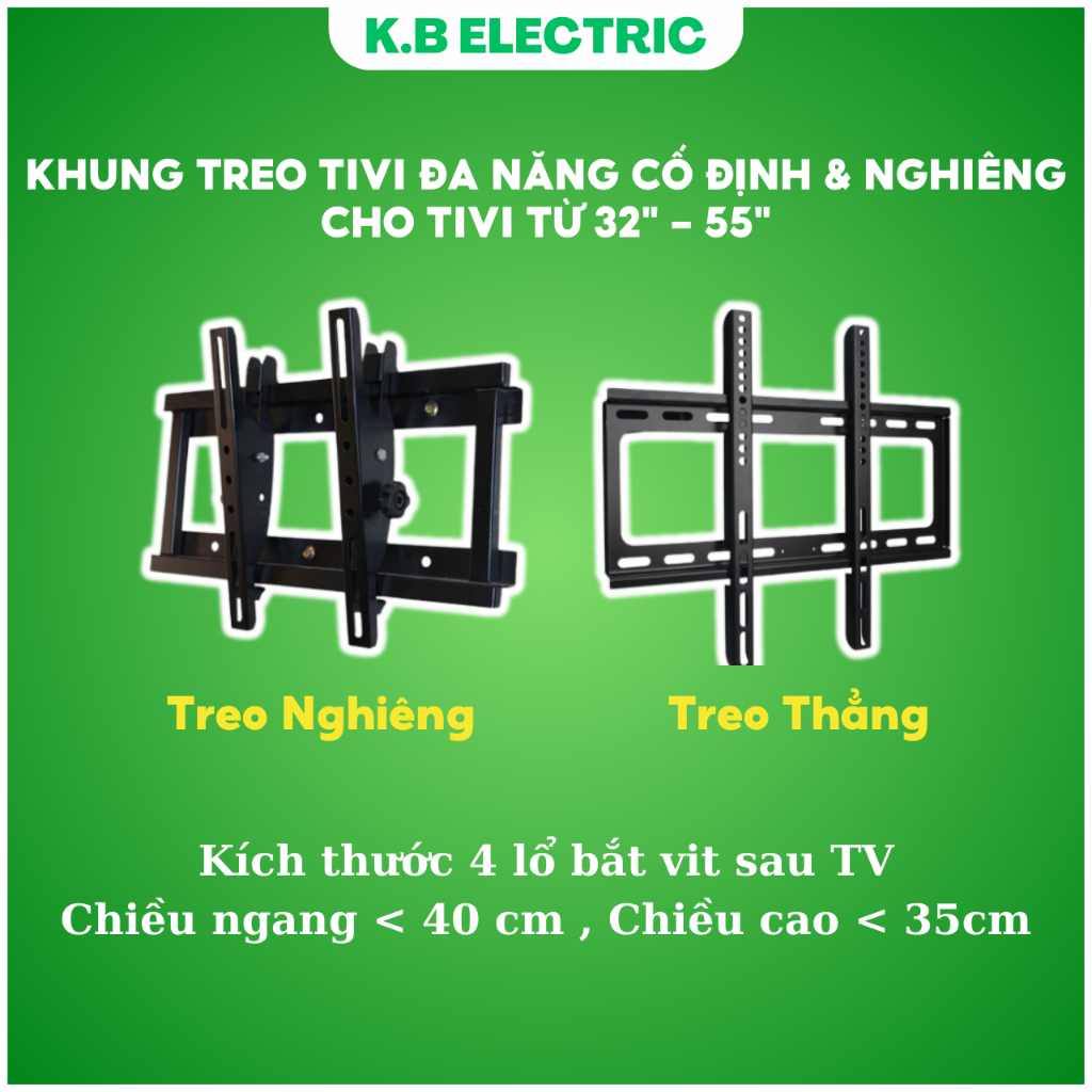 Khung treo TIVI cao cấp cố định từ 42-65 inch và 60-85 inch Camel CMT65