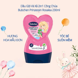 Dầu Gội Và Xả 2 Trong 1 Bubchen cho bé