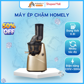 Máy ép chậm homely hl-926, công suất lớn máy ép siêu kiệt bã, dễ tháo lắp, vệ sinh, hàng chính