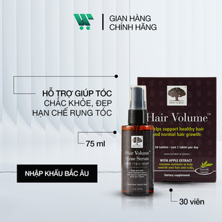 Viên uống Hair Volume & Tinh chất dưỡng tóc Hair Volume Shine