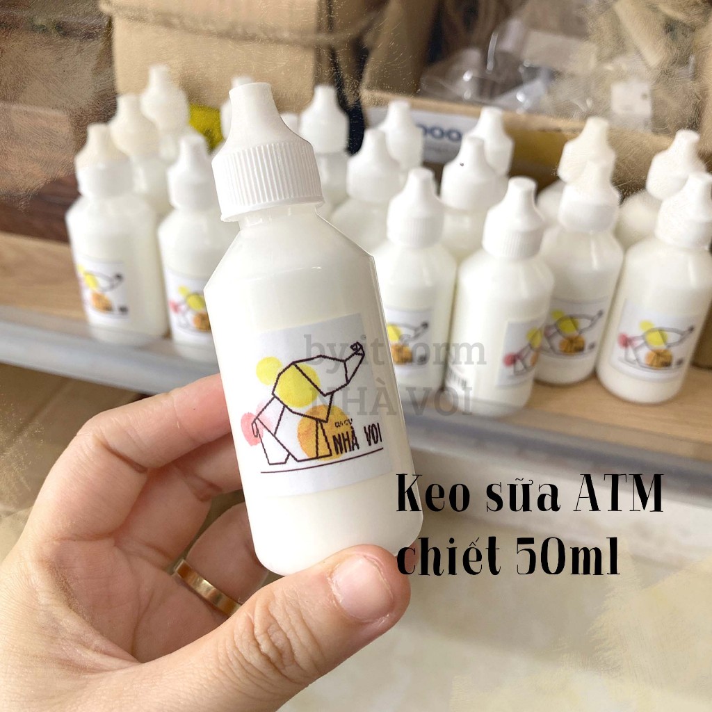 Keo sữa ATM chiết 50ml [Họa cụ Nhà Voi]