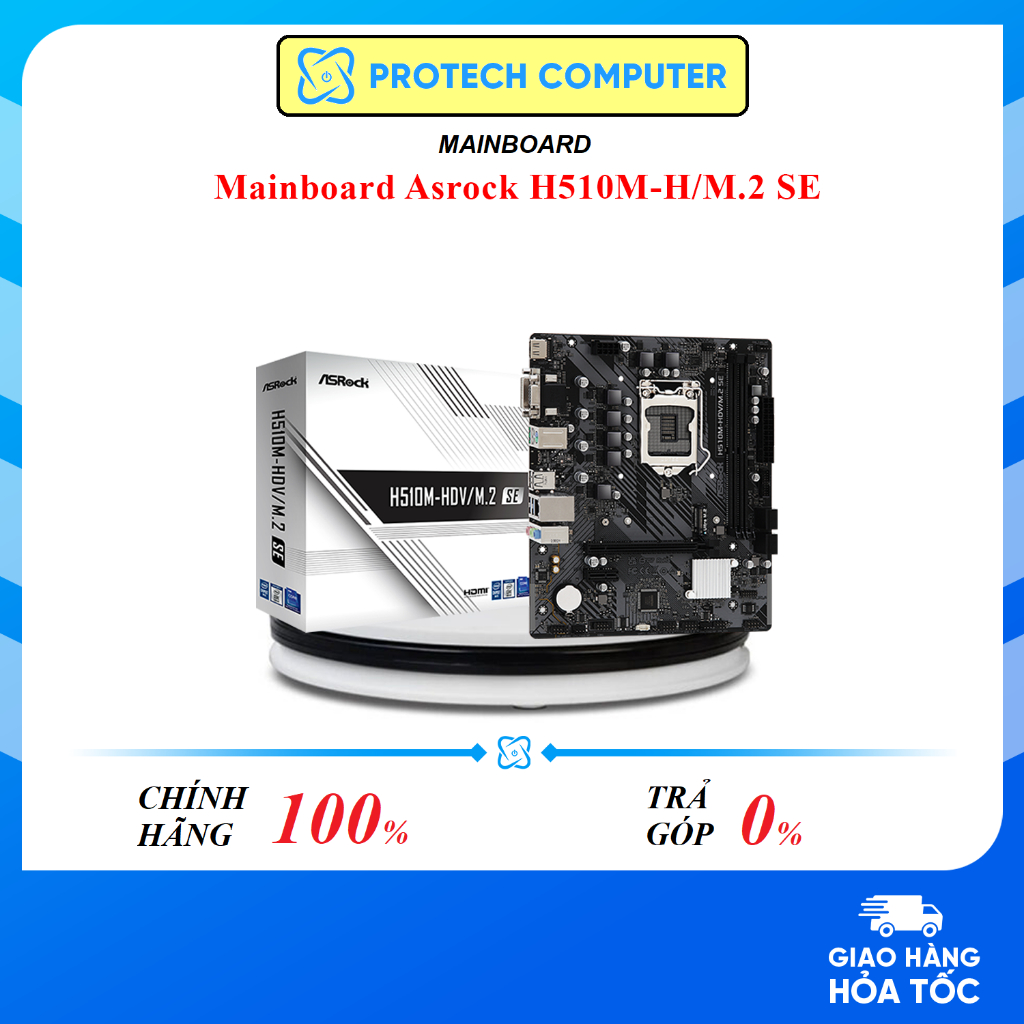Mainboard ASRock H510M-H/M.2 SE 2 khe ram DDR4