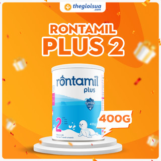 Sữa bột sinh học Rontamil Plus số 2 nhập khẩu Hà Lan 400g-hỗ trợ phát triển các tố chất sức khỏe