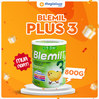 Sữa bột sinh học Blemil Plus 3 nhập khẩu Tây Ban Nha 800g