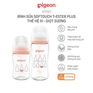 Bình Sữa Softouch T-Ester Plus Thế Hệ III PIGEON 300ml