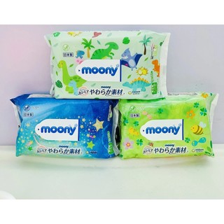 Giấy ướt moony mẫu mới 76 tờ/50 tờ