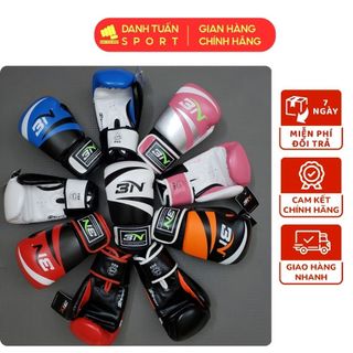Găng Tay Boxing Size 8 Dành Cho Thiếu niên, Hãng BN, Bao Tay Đấm Bốc Loại Tốt, Da PU Cao Cấp, Êm Tay, Giảm Chấn Thương