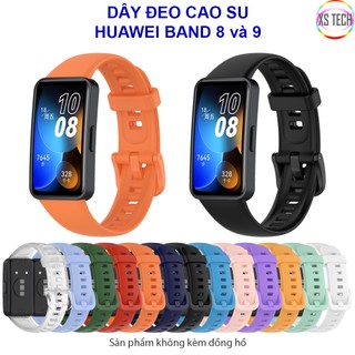 Dây đeo cao su Huawei Band 8 và Huawei Band 9