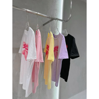 ÁO THUN COTTON GIẤY IN NƠ 🎀