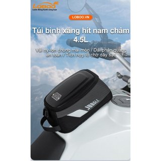 Túi hít bình xăng LOBOO 4,5L (TÚI BÌNH XĂNG 4.5l NAM CHÂM)