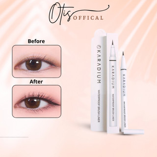 Bút Dạ Kẻ Mắt Karadium Hàn Quốc - Không Lem Vỏ Trắng Siêu mỏng
