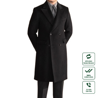 Áo Khoác Nam Cao Cấp Harold Overcoat Len Season 2 Đi Tiệc Sang Trọng, Giữ Ấm Tốt, Chống Nhăn, Độ Bền Cao
