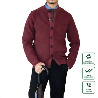 Áo Khoác Len Cardigan Nam Cao Cấp Harold Season 5 Vải Mềm Mại, Co Giãn Chống Nhăn, Đứng Form, Độ Bền Cao