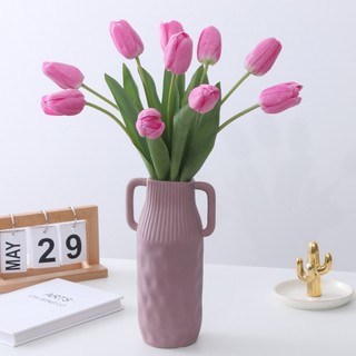 Bông tulip Hà Lan giả như thật - CÀNH HOA THỦY VU / HOA ZUM Phụ kiện chụp ảnh sản phẩm xinh xắn