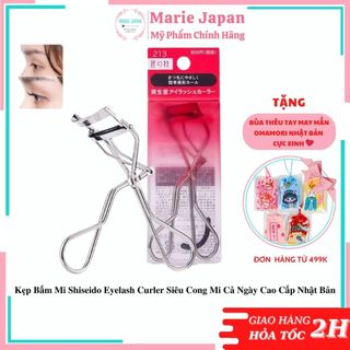 Kẹp bấm mi shiseido eyelash curler siêu cong mi cả ngày cao cấp nhật bản