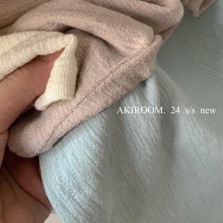 𝐀𝐊𝐈𝐑𝐎𝐎𝐌 | Áo babytee chất xốp cổ tròn 9346
