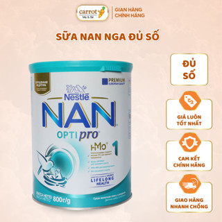 Sữa NAN OPTIPRO Nga 400G 800G Số 1, 2, 3, 4 Chính Hãng, Giúp Trí Não