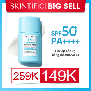 Kem chống nắng 5X Ceramide SPF 50+ PA++++ SKINTIFIC 30ml