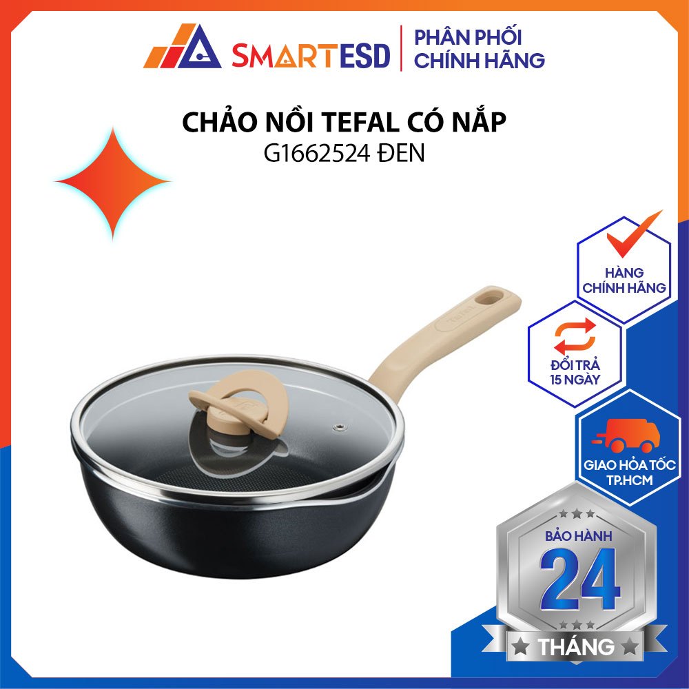 Chảo Tefal đa năng 3 trong 1 - 22cm, đen G1662524